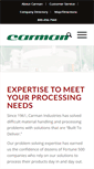 Mobile Screenshot of carmanindustries.com